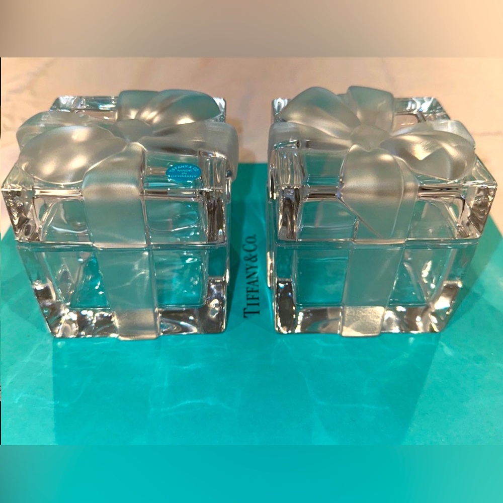 Tiffany & Co. Crystal Trinket Box